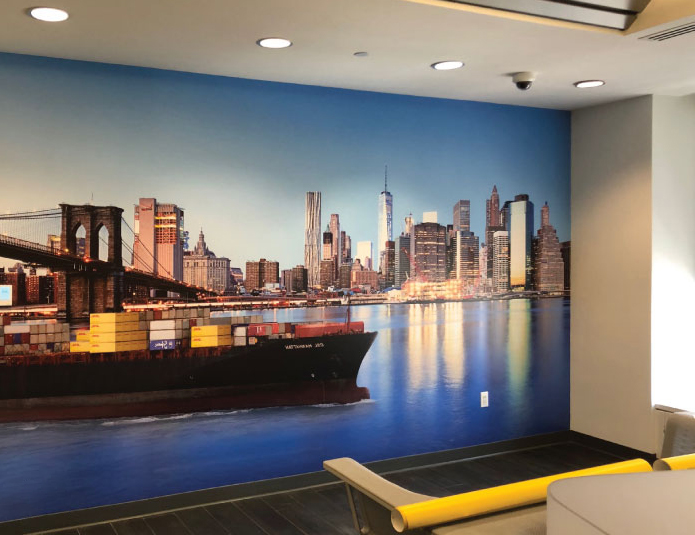Wall Wrapping National Graphics